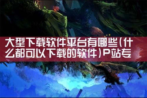 大型下载软件平台有哪些|P站专业版